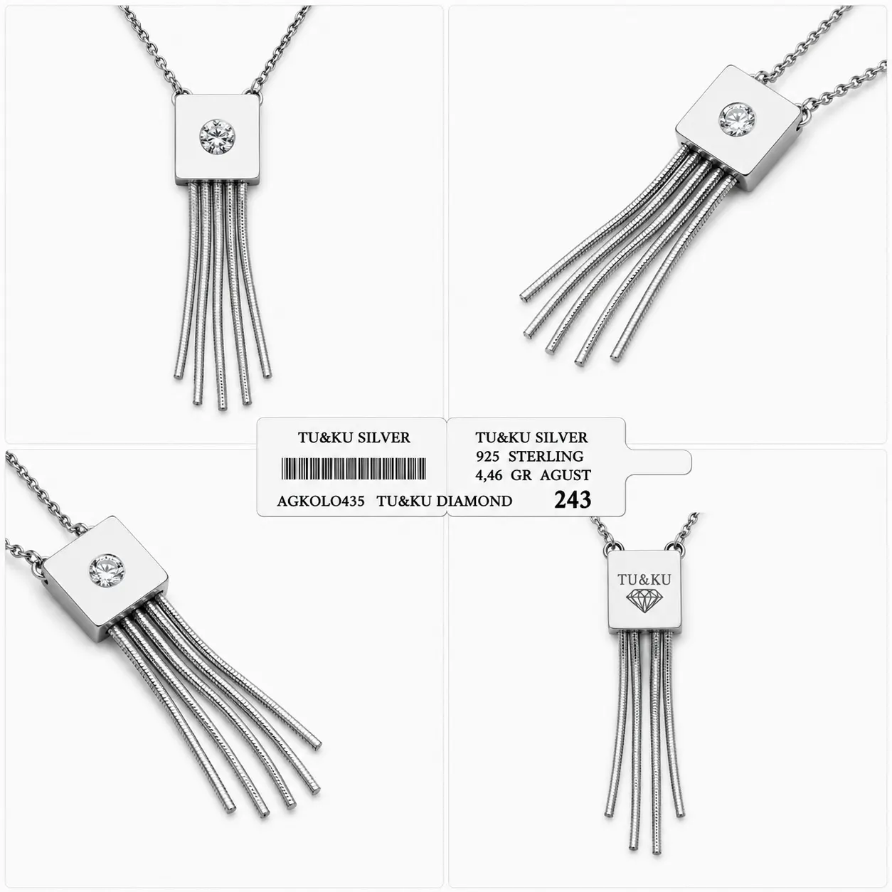 Signed by Tugba 0435 Modern çizgiler, zarif ışıltı ve hareketli detaylar… TU&KU SILVER. 