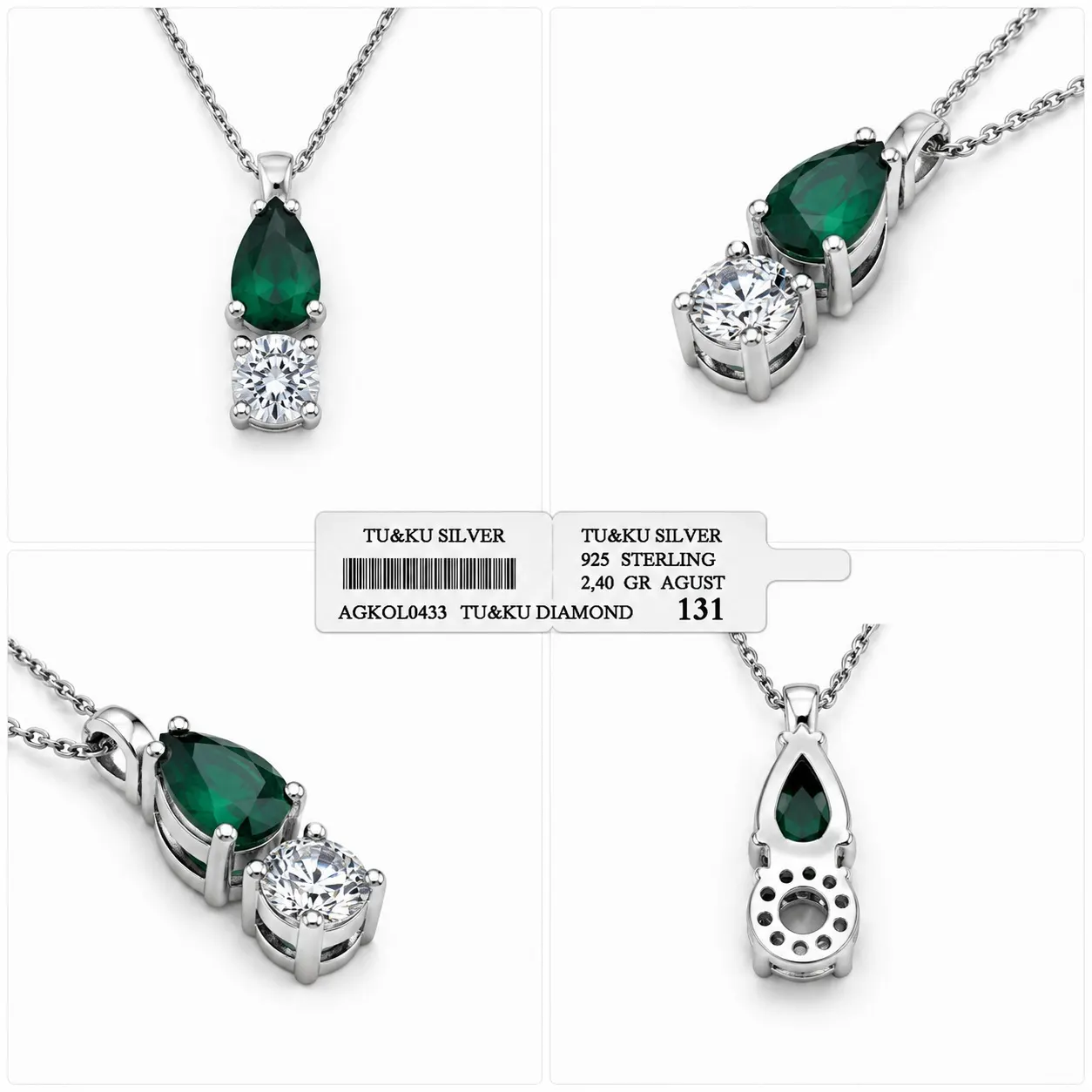 Signed by Tugba 0433 Zarif bir siluet, etkileyici taş uyumu ve TU&KU SILVER imzası… 
