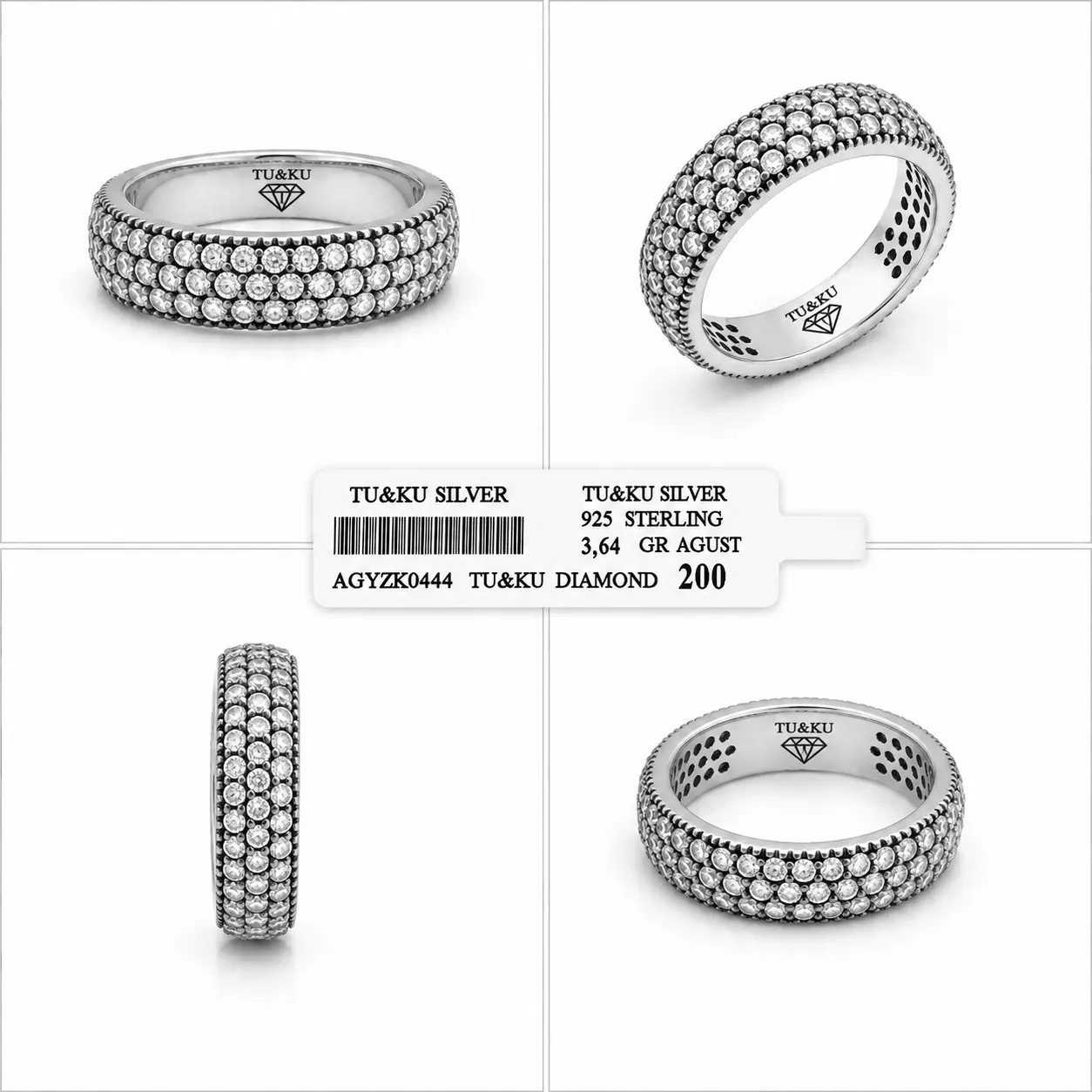 Signed by Tugba 0444 Güçlü duruş, yoğun ışıltı ve zamansız şıklık… TU&KU SILVER. 